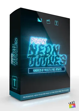 FCPX Neon Titles